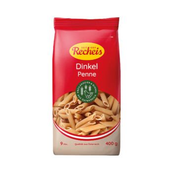 788966 Recheis Naturgenuss Dinkel Penne, 400 Gramm.png